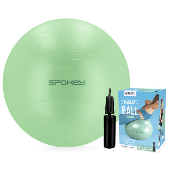 Gymnastic ball Spokey Half Fit 65cm green 920939