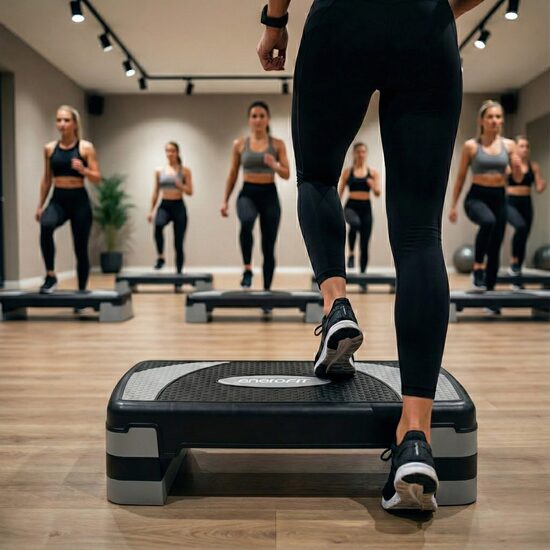 STEP FOR AEROBICS 82X32CM 3 GRADUAL ADJUSTMENT ENERO FIT 