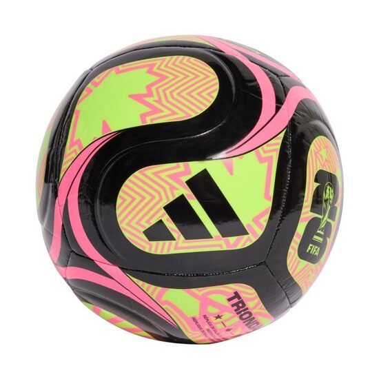 Adidas World Cup 26 Trionda Club Football Black, Pink, and Green JD8053
