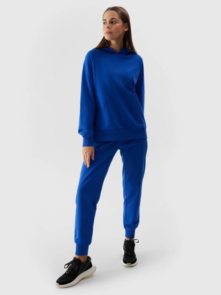 Women's pullover hoodie - cobalt blue