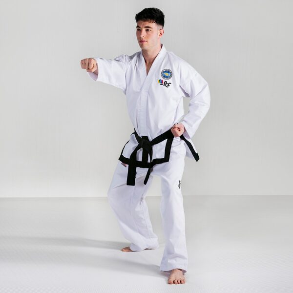 Training Lite Black Belt ITF Approved Dobok